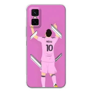 Чохли Лео Мессі в Маямі на Infinix GT 30 Pro (Святкування Мессі)