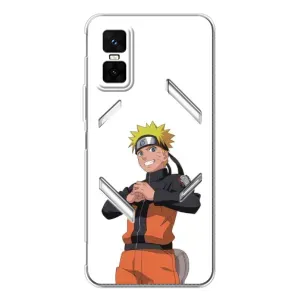 Чохли з принтом НАРУТО на Infinix GT 30 Pro (Веселий Наруто)