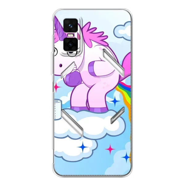 Чехол с рисунком «Радуга единорожка» для Infinix GT 30 Pro Чехол с рисунком «Радуга единорожка» для Infinix GT 30 Pro