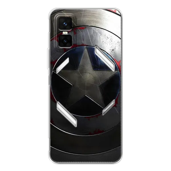 Чехол с рисунком «Ретро Щит Капитана» для Infinix GT 30 Pro Чехол с рисунком «Ретро Щит Капитана» для Infinix GT 30 Pro
