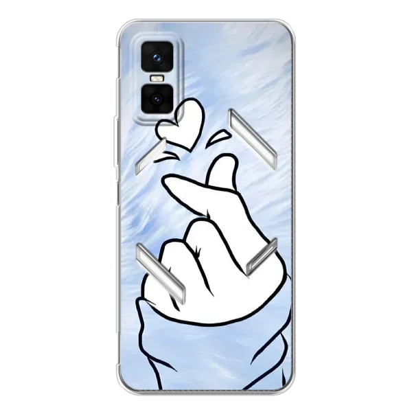 Чехол с рисунком «Сердечка знак» для Infinix GT 30 Pro Чехол с рисунком «Сердечка знак» для Infinix GT 30 Pro