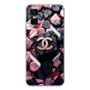 Чехол (Dior, Prada, YSL, Chanel) для Infinix GT 30 Pro (Шанель)