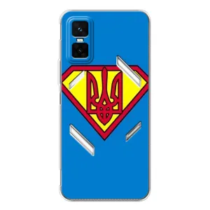 Чехол с картинкой (Патриотический ГЕРБ) на Infinix GT 30 Pro (Super - Герб)