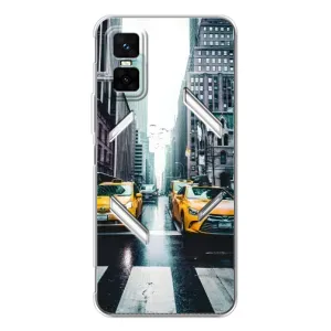 Силиконовый бампер (Работники) на Infinix GT 30 Pro (Такси)