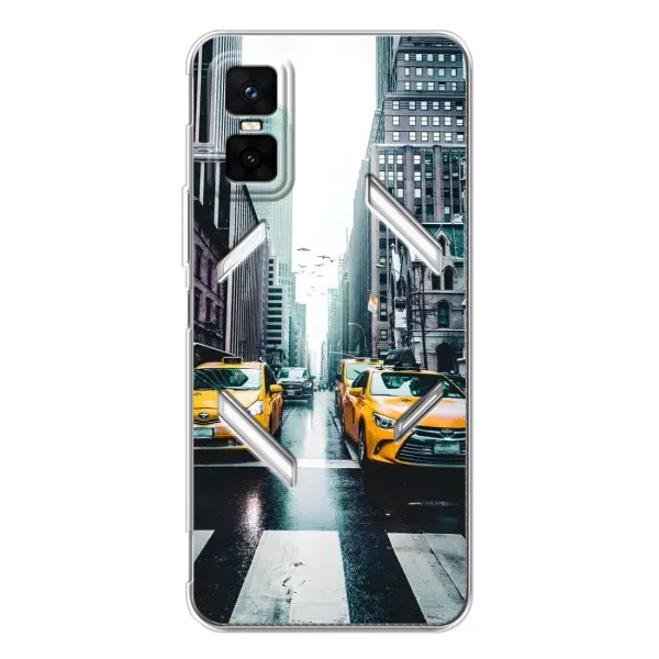 Чехол с рисунком «Такси» для Infinix GT 30 Pro Чехол с рисунком «Такси» для Infinix GT 30 Pro
