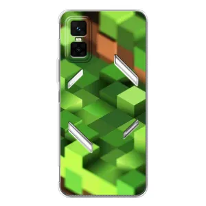 Чехлы для Infinix GT 30 Pro (Персонажи Майн Крафт) (Текстура)