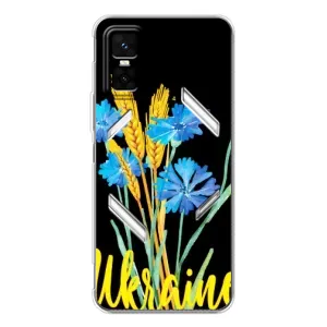 Чохол на Infinix GT 30 Pro (Український дизайн) (Україна в квітах)