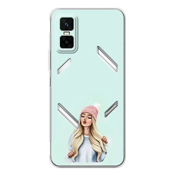 Чехол с рисунком «В шапке» для Infinix GT 30 Pro Чехол с рисунком «В шапке» для Infinix GT 30 Pro