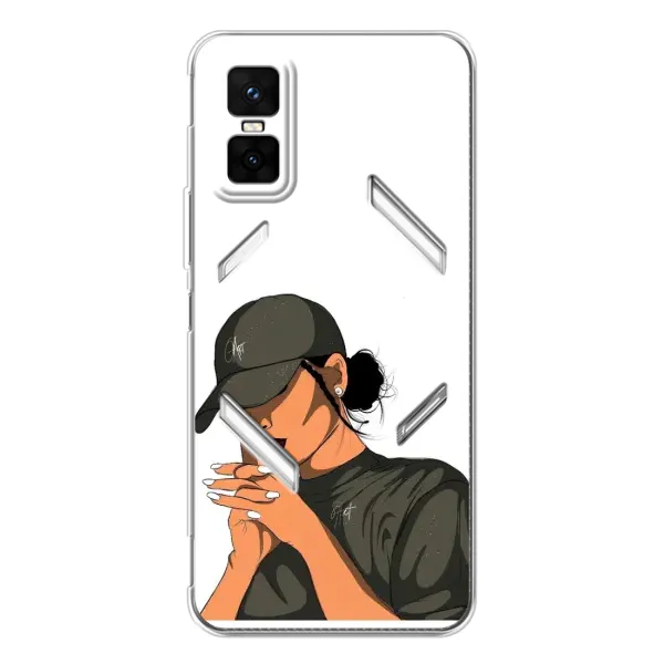 Чехол с рисунком «В зеленом» для Infinix GT 30 Pro Чехол с рисунком «В зеленом» для Infinix GT 30 Pro