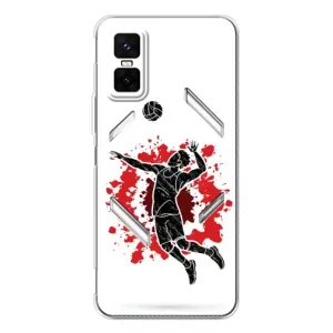 Чехлы с принтом Спортивная тематика для Infinix GT 30 Pro (Волейболист)