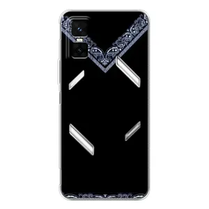 Силиконовый Чехол на Infinix GT 30 Pro (Воротник вышиванки)