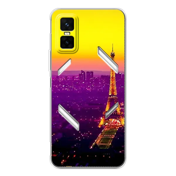 Чехол с рисунком «Яркая башня» для Infinix GT 30 Pro Чехол с рисунком «Яркая башня» для Infinix GT 30 Pro