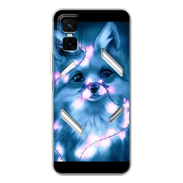 Чехол с рисунком «Яркая Лиса» для Infinix GT 30 Pro