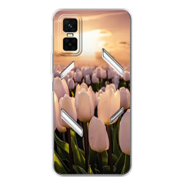 Чехол с рисунком «Закат с цветами» для Infinix GT 30 Pro Чехол с рисунком «Закат с цветами» для Infinix GT 30 Pro