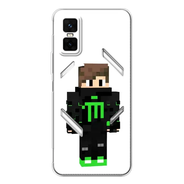 Чехол с рисунком «Зеленый мальчик» для Infinix GT 30 Pro