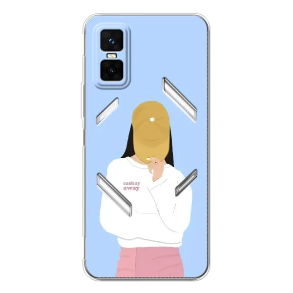 Чехол с рисунком «Желтая кепка» для Infinix GT 30 Pro Чехол с рисунком «Желтая кепка» для Infinix GT 30 Pro