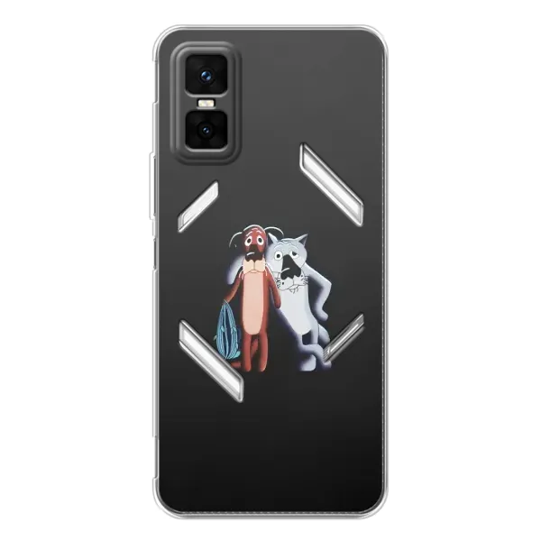 Чехол с рисунком «Шо, опять» для Infinix GT 30 Pro