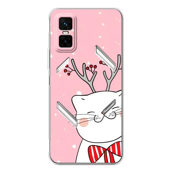 Чехол с рисунком «Зимний кот» для Infinix GT 30 Pro Чехол с рисунком «Зимний кот» для Infinix GT 30 Pro
