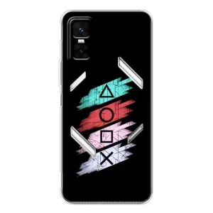 Чехол КИБЕРСПОРТ для Infinix GT 30 Pro (Значки Sony)