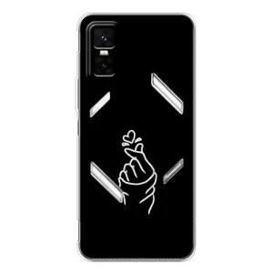 Чехлы (Знак сердечка) на Infinix GT 30 Pro (Знак Сердечка)