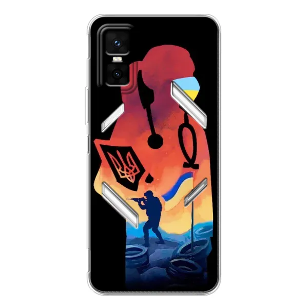 Чехол с рисунком «ЗСУ Врач» для Infinix GT 30 Pro Чехол с рисунком «ЗСУ Врач» для Infinix GT 30 Pro
