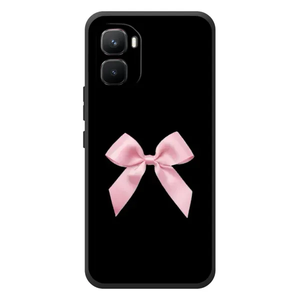 Чехол с рисунком «Бант на черном» для Infinix GT 50 Pro Чехол с рисунком «Бант на черном» для Infinix GT 50 Pro