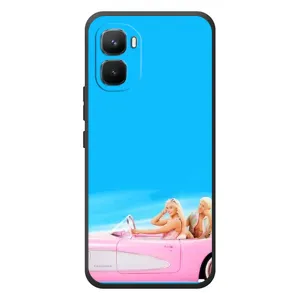 Силиконовый Чехол Барби Фильм на Infinix GT 50 Pro (Барби и Кен)