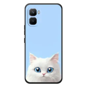 Чохол на тематику: Коти для Infinix GT 50 Pro (Білий кіт)