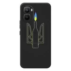 Чехол с картинкой (Патриотический ГЕРБ) на Infinix GT 50 Pro (Герб - Молотова)