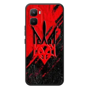 Чохли УПА (Червоно-Чорний) на Infinix GT 50 Pro (Герб в кольорах УПА)