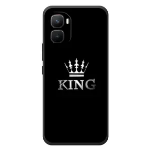 Чехол (Корона на чёрном фоне) для Инфиникс ГТ 50 Про (KING)