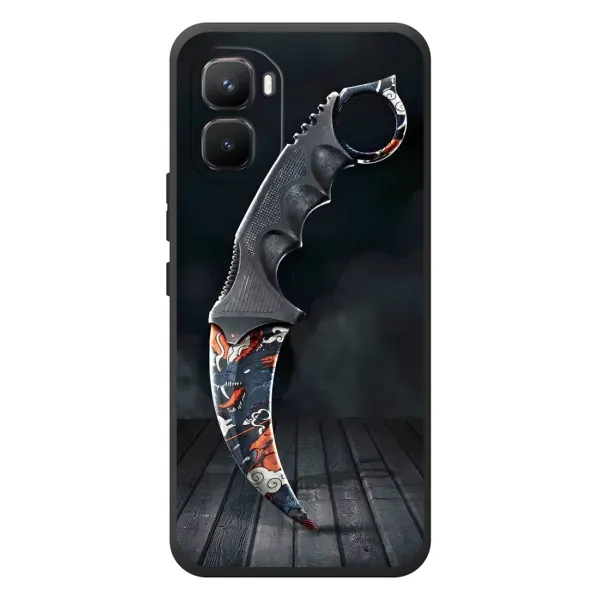 Чехол с рисунком «Кинжал КС ГО» для Infinix GT 50 Pro Чехол с рисунком «Кинжал КС ГО» для Infinix GT 50 Pro