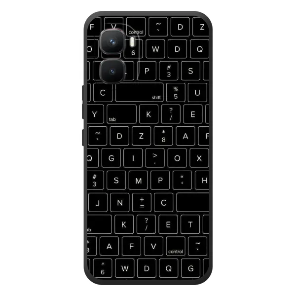 Чехол с рисунком «Клавиатура» для Infinix GT 50 Pro Чехол с рисунком «Клавиатура» для Infinix GT 50 Pro