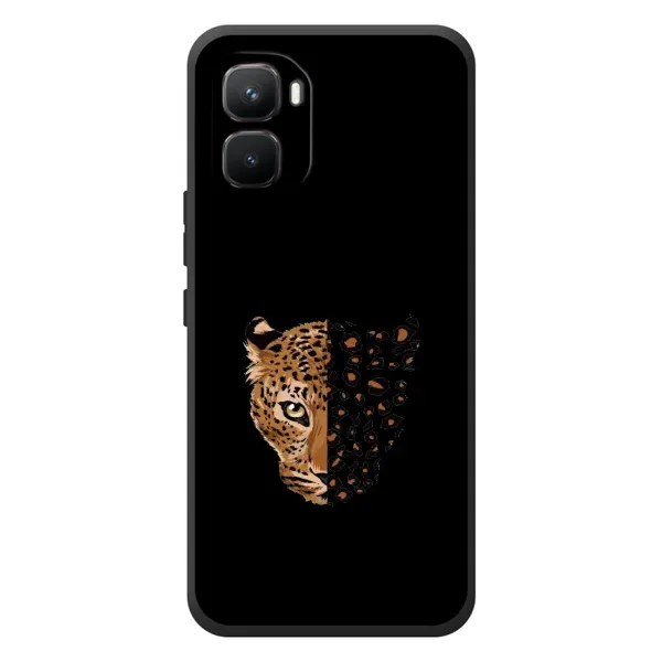 Чехол с рисунком «Леопард на черном» для Infinix GT 50 Pro Чехол с рисунком «Леопард на черном» для Infinix GT 50 Pro