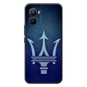 Чехлы с тематикой "Крутые машины" на Infinix GT 50 Pro (Лого Maserati)