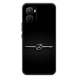 Силиконовый бампер с картинкой машины на Infinix GT 50 Pro (Mercedes)