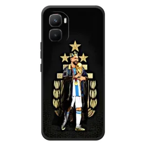 Чехлы Лео Месси Аргентина для Infinix GT 50 Pro (Месси король)