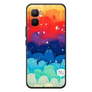 Силіконовий чохол з котиком для Infinix GT 50 Pro (Mew)