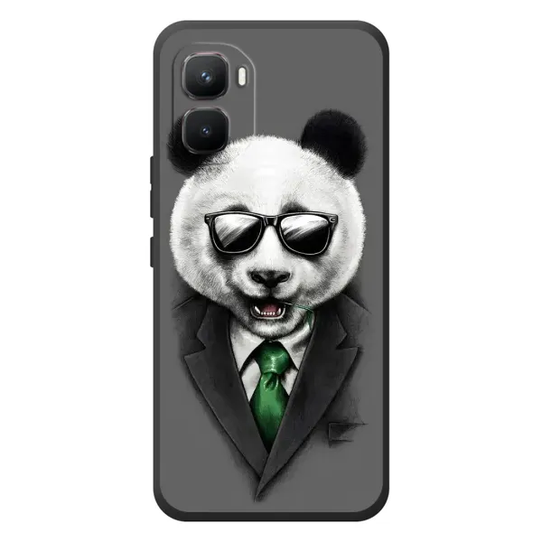 Чехол с рисунком «Панда в очках» для Infinix GT 50 Pro Чехол с рисунком «Панда в очках» для Infinix GT 50 Pro