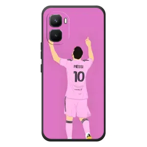 Чехлы Лео Месси в Майами на Infinix GT 50 Pro (Празднование Месси)