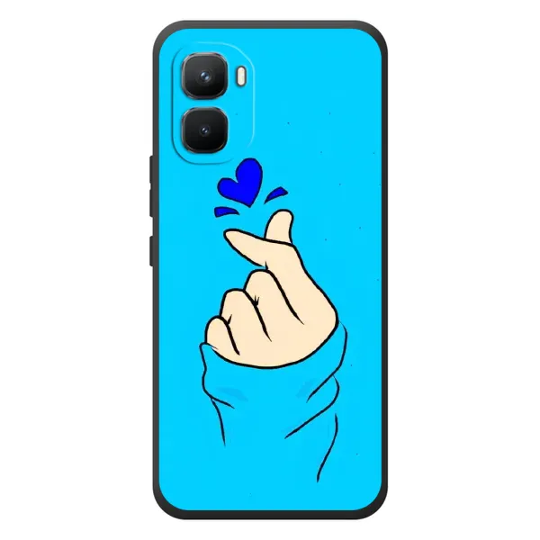 Чехол с рисунком «Сердце на синем» для Infinix GT 50 Pro Чехол с рисунком «Сердце на синем» для Infinix GT 50 Pro