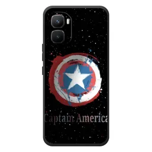 Чехол с Щитом Капитана Америки на Infinix GT 50 Pro (Щит Капитана)