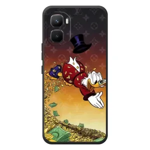 Силіконовий чохол для Infinix GT 50 Pro (Скрудж Луі Віттон)