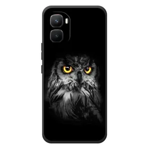 Чохли з принтом СОВИ для Infinix GT 50 Pro (Сова на чорному)