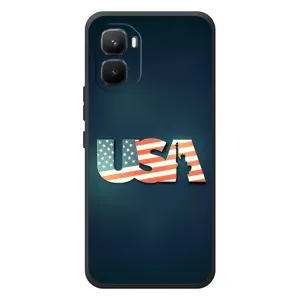 Чехол Флаг USA для Infinix GT 50 Pro (USA)