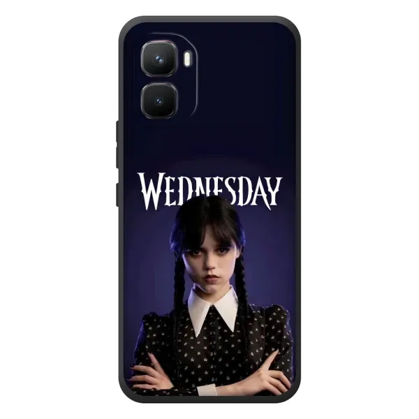 Чехол с рисунком «Wednesdey» для Infinix GT 50 Pro Чехол с рисунком «Wednesdey» для Infinix GT 50 Pro