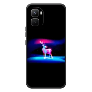Силіконовий бампер з картинкою звірів для Infinix GT 50 Pro (Яскравий олень)