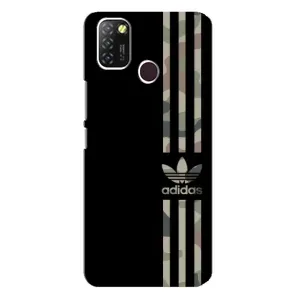 Чехол в стиле "Адидас" для Инфиникс Хот 10 Лайт (Adidas)