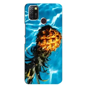 Чохол з зображенням смачної їжі для Infinix Hot 10 Lite (Ананас)