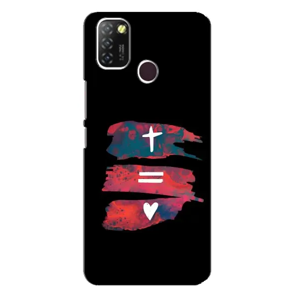 Чехол с рисунком «Атрибутика» для Infinix Hot 10 Lite